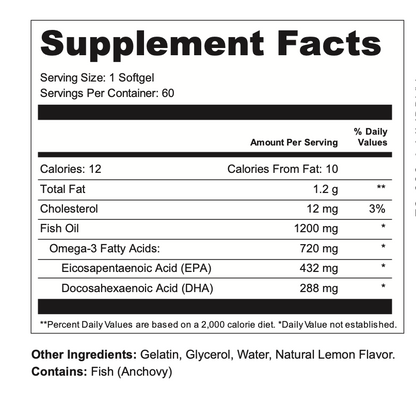 OMEGA-3 fish oil